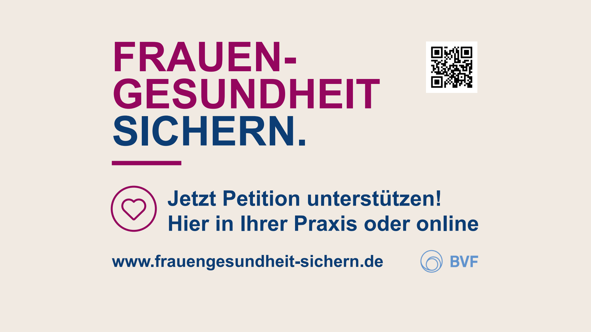 Petition-Frauengesundheit